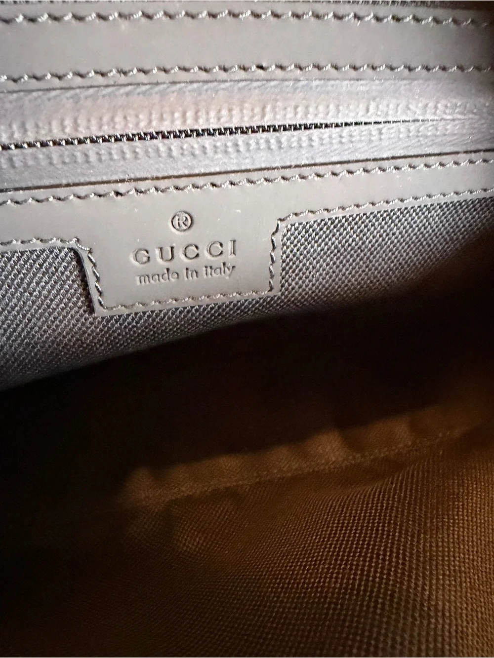Gucci Matte Black GG Embossed Leather Belt Bag